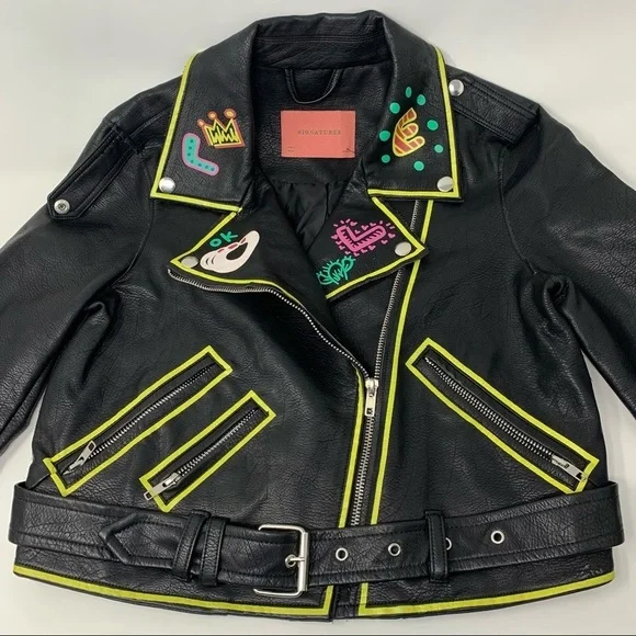 Free! Signature8 Faux Leather Jacket - Picture 2 of 5